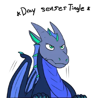 Telegram stiker 😒 Drayuu Dreex Sticker