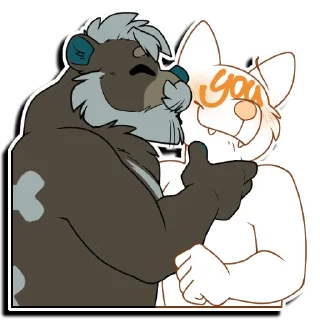 Telegram sticker 💋 Rowan