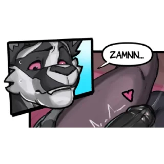Telegram sticker 🥴 Roommates (BySabel)