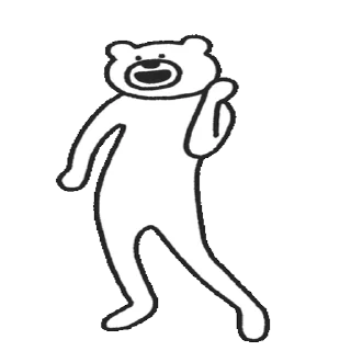 Sticker 🕺 Takadabear @stickerstgrm