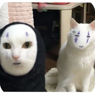 Телеграм стикер 🐱 Ah ah ah ah ammm