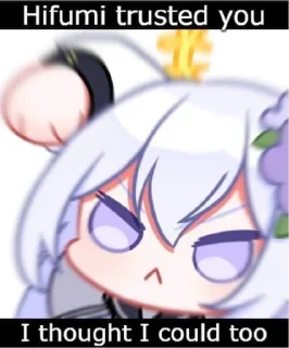 Telegram sticker 👊 Arona's Hideout Live Reaction 3