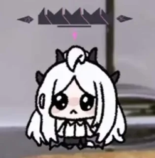 Video sticker 🥺 Arona's Hideout Live Reaction 3