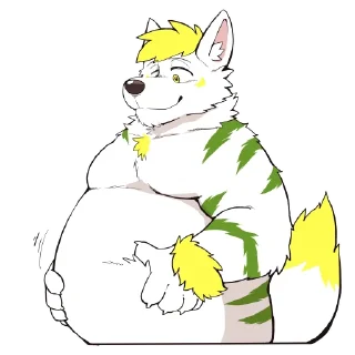 Telegram sticker 😋 Heulen the big bad wolf