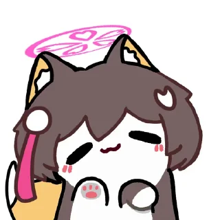 Video sticker 🐾 吊图四堆 - 可爱 @jojuniori - t.me/jojuniori/9