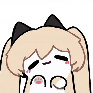 Video sticker 🐾 吊图四堆 - 可爱 @jojuniori - t.me/jojuniori/9