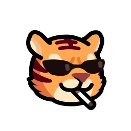 Telegram sticker 😎 LIHKG Tiger HD @lihkg_official
