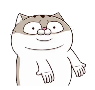 Telegram sticker 👍 fat cat Ami 8(EN) @RekcitsEnilbot