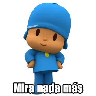 Telegram sticker 😐 Pocoyó