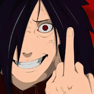 Telegram sticker 🖕 Naruto | @Toji_sama