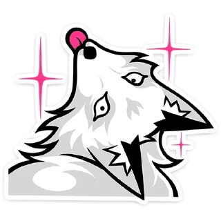 Telegram sticker 😛 Хищный Лис от @TgSticker