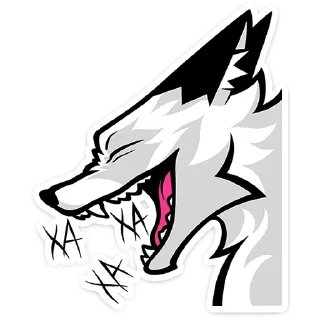 Sticker 😆 Хищный Лис от @TgSticker