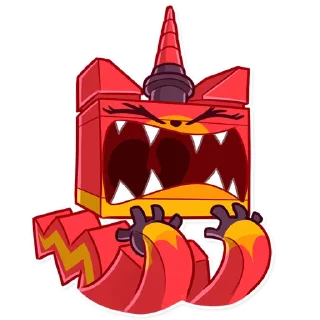 Sticker 🤬 Unikitty