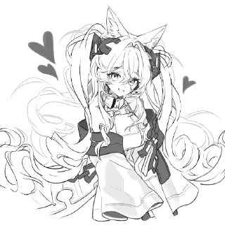 Telegram sticker 🥰 Aka endfild @klod_me