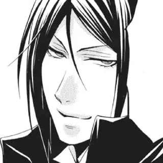 Telegram sticker 😏 Kuroshitsuji / Black Butler
