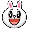 Video sticker 🐰 line emojis @shees...