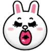 Video sticker 🐰 line emojis @shees...