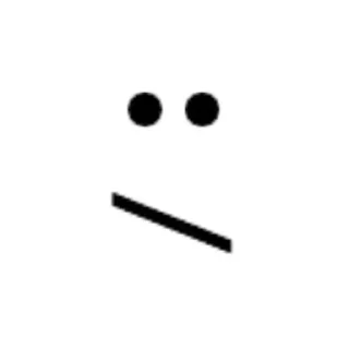 Telegram sticker 🫤 roblox facec | by tltchk 🐾 :: @fStikBot