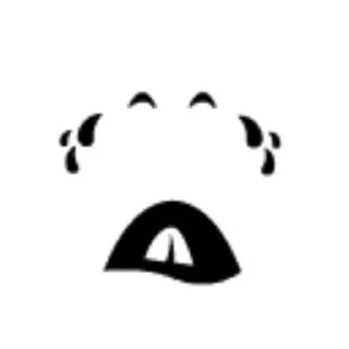 Telegram sticker 😭 roblox facec | by tltchk 🐾 :: @fStikBot