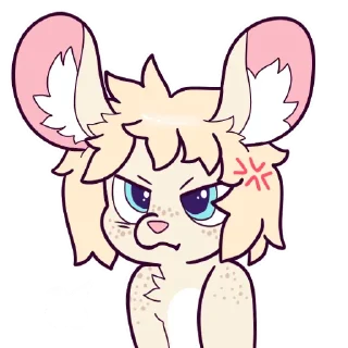 Telegram sticker 😠 I'm Erin.