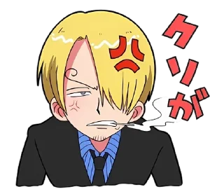 Telegram sticker 🌟 Ачачэ фан Санджи номер 1 :: @fStikBot