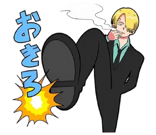 Telegram sticker 🌟 Ачачэ фан Санджи номер 1 :: @fStikBot
