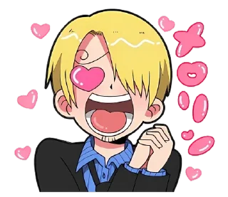 Video sticker 🌟 Ачачэ фан Санджи номер 1 :: @fStikBot