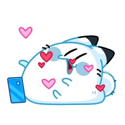 Telegram sticker 🤩 Кусь-Кусь @TgSticker