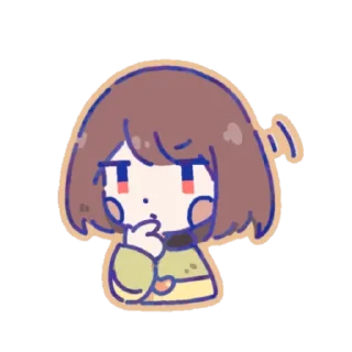 Telegram sticker 💔 ៸៸𝐴𝑠𝑟𝑖𝑒𝑙 𝑎𝑛𝑑 𝐶ℎ𝑎𝑟𝑎 𝑏𝑦 @undertalestickars , @Muaryyy