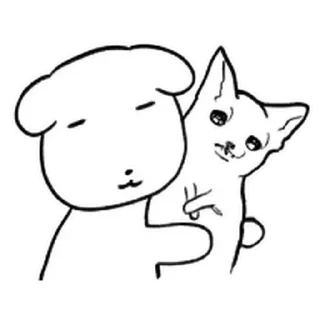 Телеграм стикер ⭐ 듀.. 가나디 6