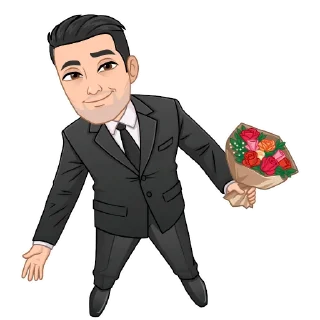 Telegram sticker ⭐️ @VmojiTgBot стив 2
