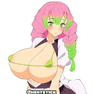 Telegram sticker 😍 Mitsuri Hent @hentstick