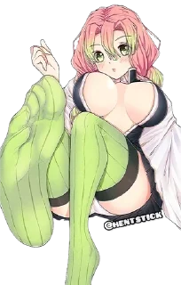 Video sticker 🔞 Mitsuri Hent @hentstick