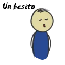 Telegram sticker 😘 Qonshu-Español