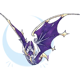 Telegram stiker 🍗 Lunala :: @fStikBot
