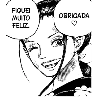 Telegram stiker 👍 Nico Robin 🍃🌸🌷💞
