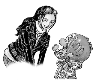 Video sticker 😀 Nico Robin 🍃🌸🌷💞