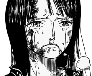 Video sticker 😭 Nico Robin 🍃🌸🌷💞