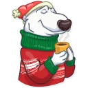 Telegram sticker ☕ Сhristmas is Сoming