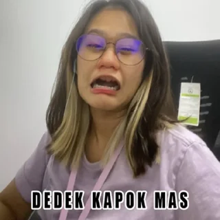 Telegram sticker 😭 BCP