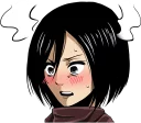 Telegram sticker 😳 Attack on Titan :: @line_stickers