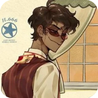 Telegram sticker ✋ Клубничный сутенер