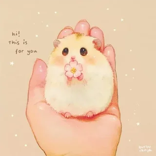 Video sticker 🐹 [ @whoisme333 ]  [ @ttyyuiii568 ]