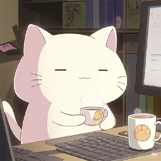 Video sticker ☕️ [ @whoisme333 ]  [ @ttyyuiii568 ]