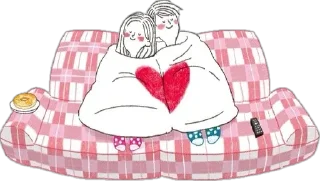 Телеграм стикер 🤩 love by @akateriina