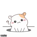 Sticker 🤔 ♡🌸ᵍᵒᵍᵒˡᶤ🌸♡  @MTHRK1  🐹