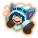 Telegram stiker 😃 Gestos LoL