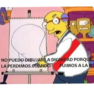 Video sticker 👍 Te fuiste a la B por puto y cagón