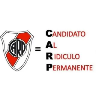 Sticker 👍 Te fuiste a la B por puto y cagón