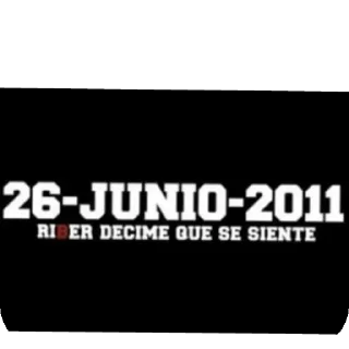 Video sticker 👍 Te fuiste a la B por puto y cagón